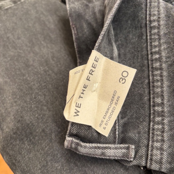 NWT - We The Free Irie Embroidered and Studded Jeans - Size 30 MOVED TO EBAY - Picture 5 of 5